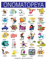 Onomatopeya Poster The WRITE Prescription/May the Fours be with You!